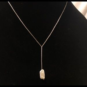Marie Demasi Silver Necklace Mother of pearl